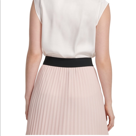 DKNY Pleated Midi Skirt - Picture 3 of 5